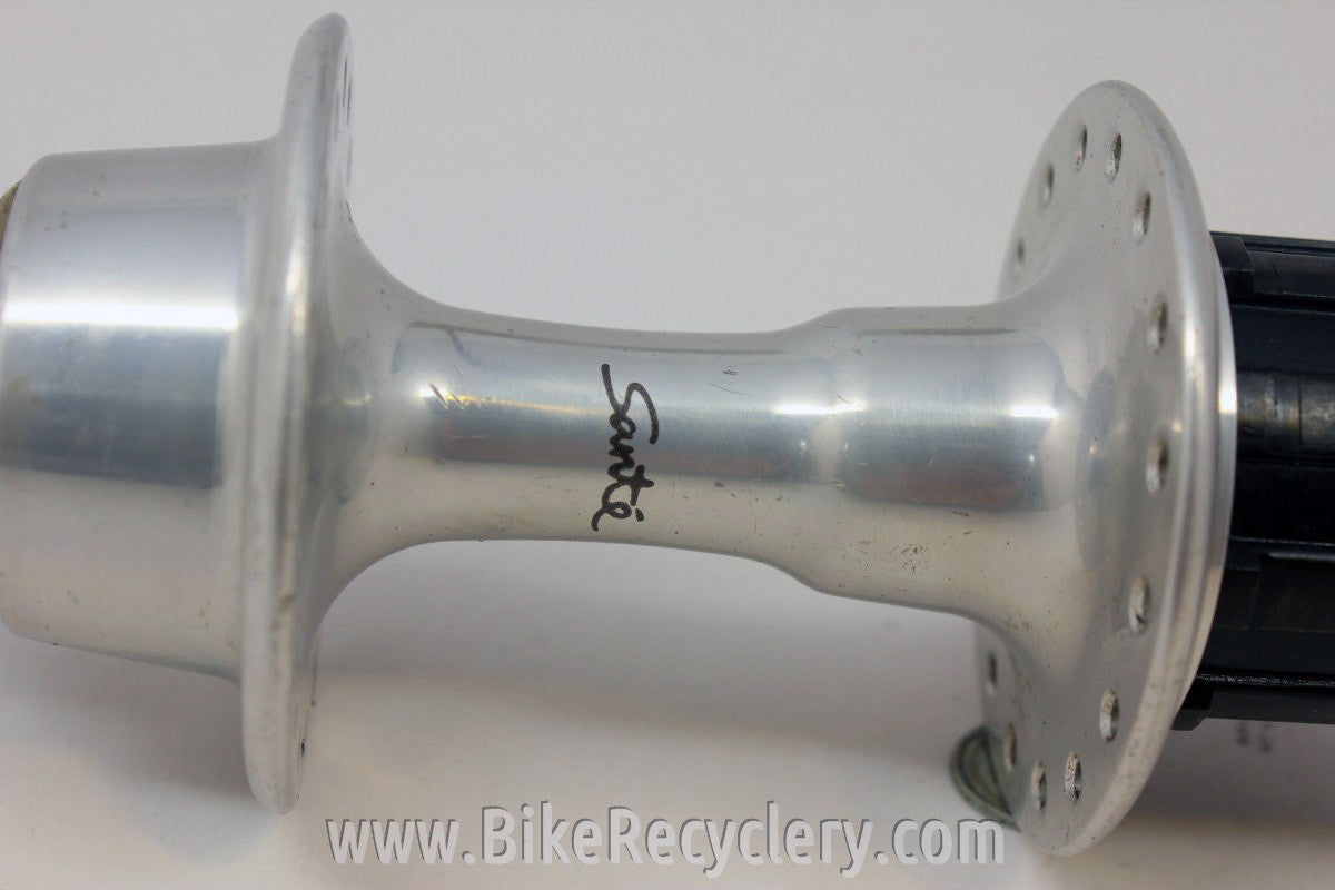 NOS Shimano Sante Hubset: 7-Speed Uniglide, 126mm 28/32H