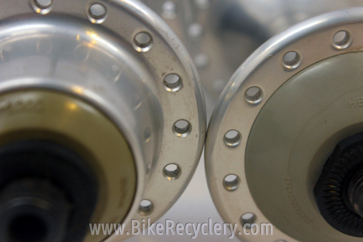 NOS Shimano Sante Hubset: 7-Speed Uniglide, 126mm 28/32H