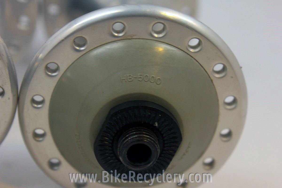NOS Shimano Sante Hubset: 7-Speed Uniglide, 126mm 28/32H