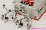 NIB/NOS Suntour Superbe Pro Brakeset: CB-3600 - Short Reach - Nutted (Front & Rear)