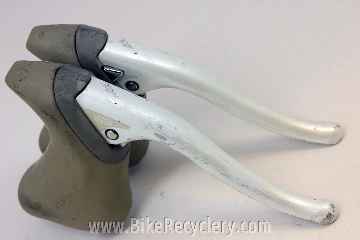Shimano Sante SLR Aero Brake Levers: White, BL-5001