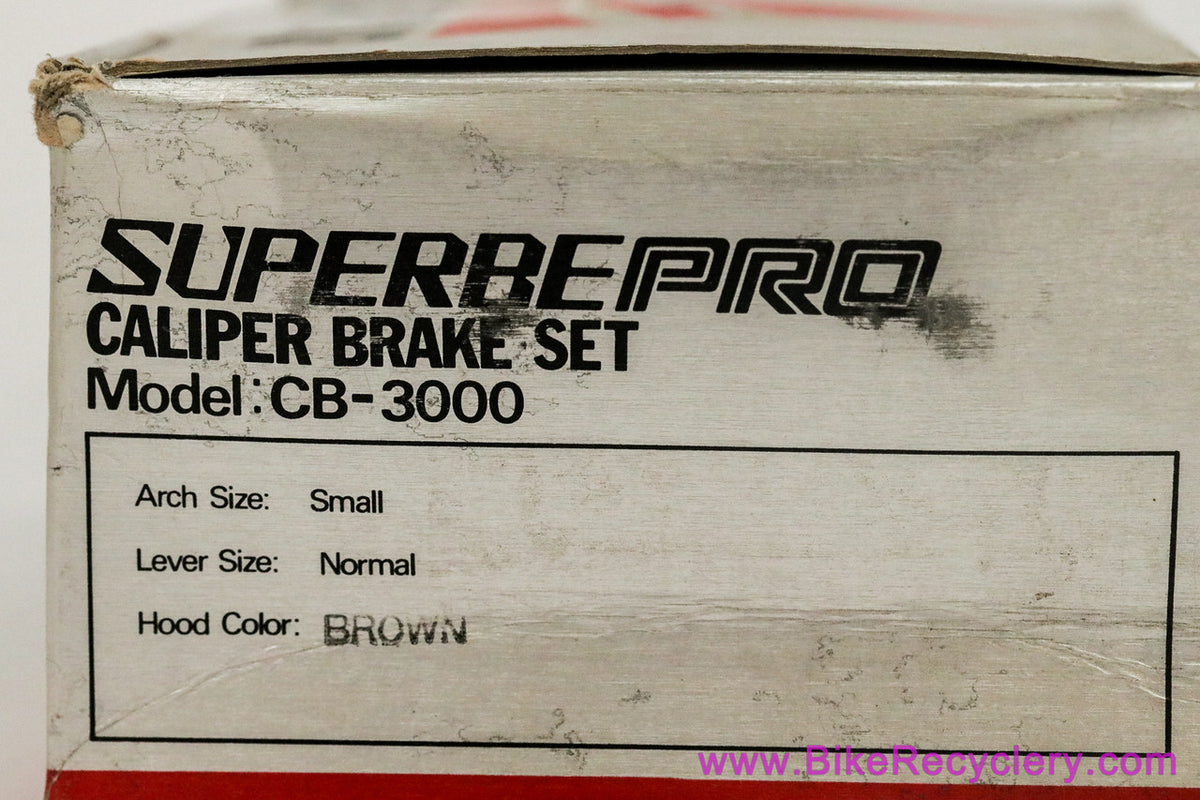 NIB/NOS Suntour Superbe Pro Brakeset: CB-3600 - Short Reach - Nutted (Front & Rear)