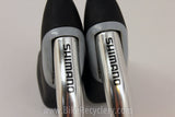 Shimano BL-R400 Super SLR Brake Levers: Aero, Black Hoods, Polished