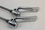 Shimano Dura Ace 7400 Quick Release Skewers: Chrome