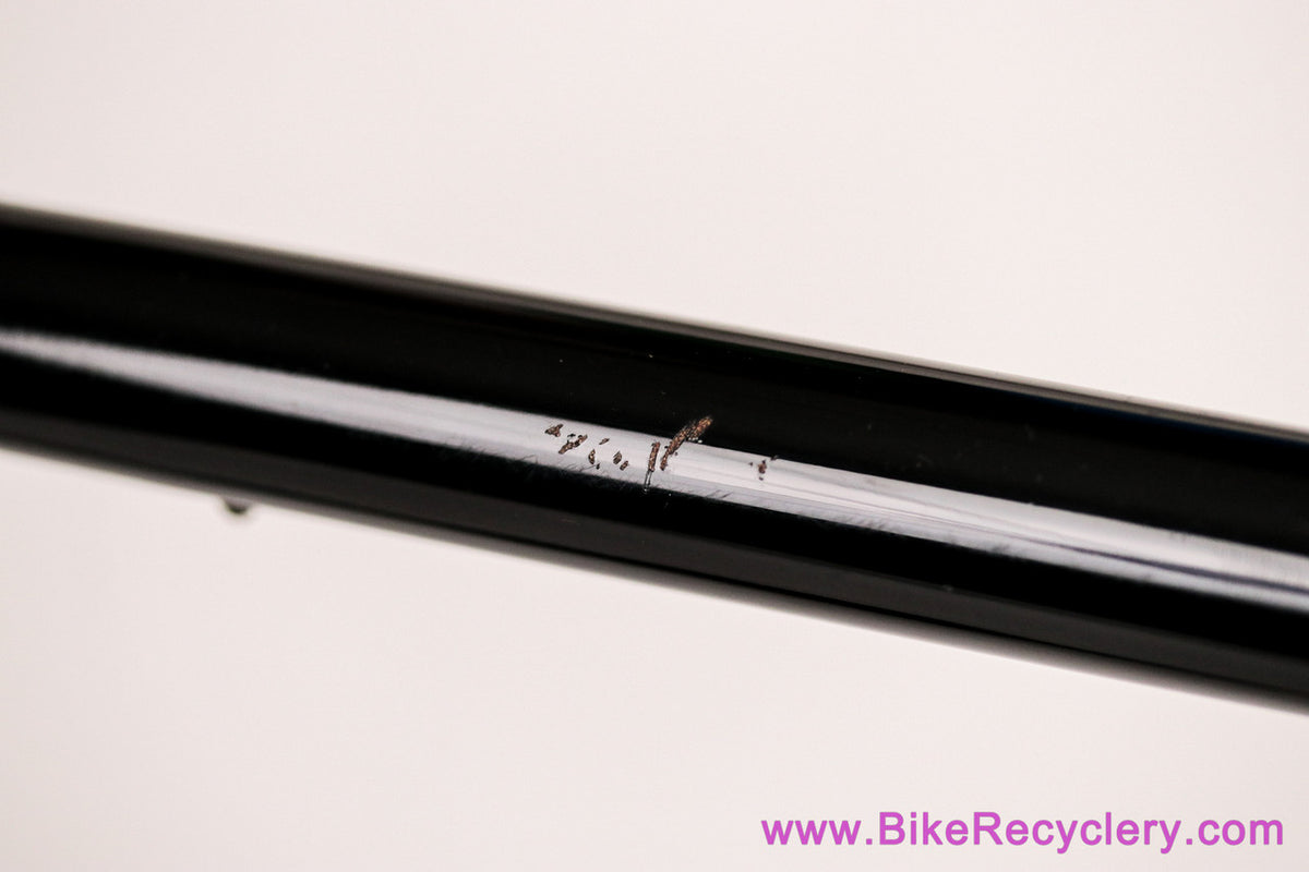 1990's Battaglin SL Steel Frameset: 58cm  - 130mm - Black - Chrome Fork/Stay