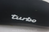 NOS Selle Italia Turbo Saddle: Vegan Synthetic Cover, Black, 1991