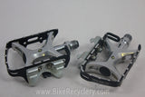 Suntour XC Pro Pedals w/ WTB Toe Flips: WTB Grease Guard, Black, Axle Plugs EXC