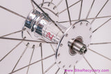 Phil Wood Classic Cassette Hub / H+Son Archetype Wheelset: Campy 9/10/11/12s - 28/32H - Polished (LOW MILES Near Mint++)