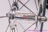 Phil Wood Classic Cassette Hub / H+Son Archetype Wheelset: Campy 9/10/11/12s - 28/32H - Polished (LOW MILES Near Mint++)