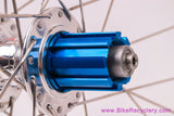 Phil Wood Classic Cassette Hub / H+Son Archetype Wheelset: Campy 9/10/11/12s - 28/32H - Polished (LOW MILES Near Mint++)