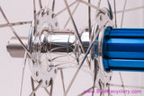 Phil Wood Classic Cassette Hub / H+Son Archetype Wheelset: Campy 9/10/11/12s - 28/32H - Polished (LOW MILES Near Mint++)