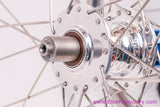 Phil Wood Classic Cassette Hub / H+Son Archetype Wheelset: Campy 9/10/11/12s - 28/32H - Polished (LOW MILES Near Mint++)