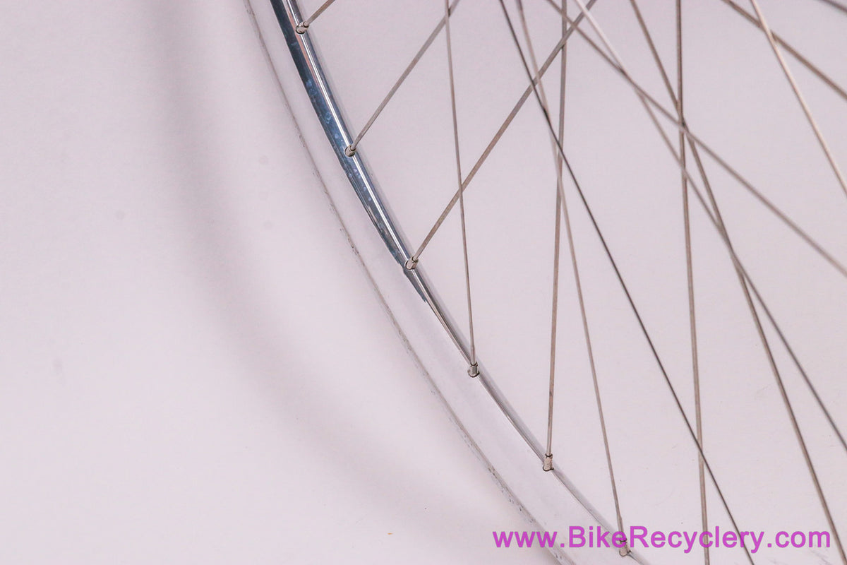 Phil Wood Classic Cassette Hub / H+Son Archetype Wheelset: Campy 9/10/11/12s - 28/32H - Polished (LOW MILES Near Mint++)