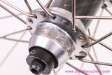 Velocity Aerohead / ZIPP 295/104 Carbon Wheelset: 28/32H - 8sp - Vintage 1990's Road - Carbon Hubs