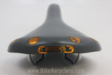 NIB/NOS Brooks Professional Special Saddle: Limited Edition Grey, 1980's