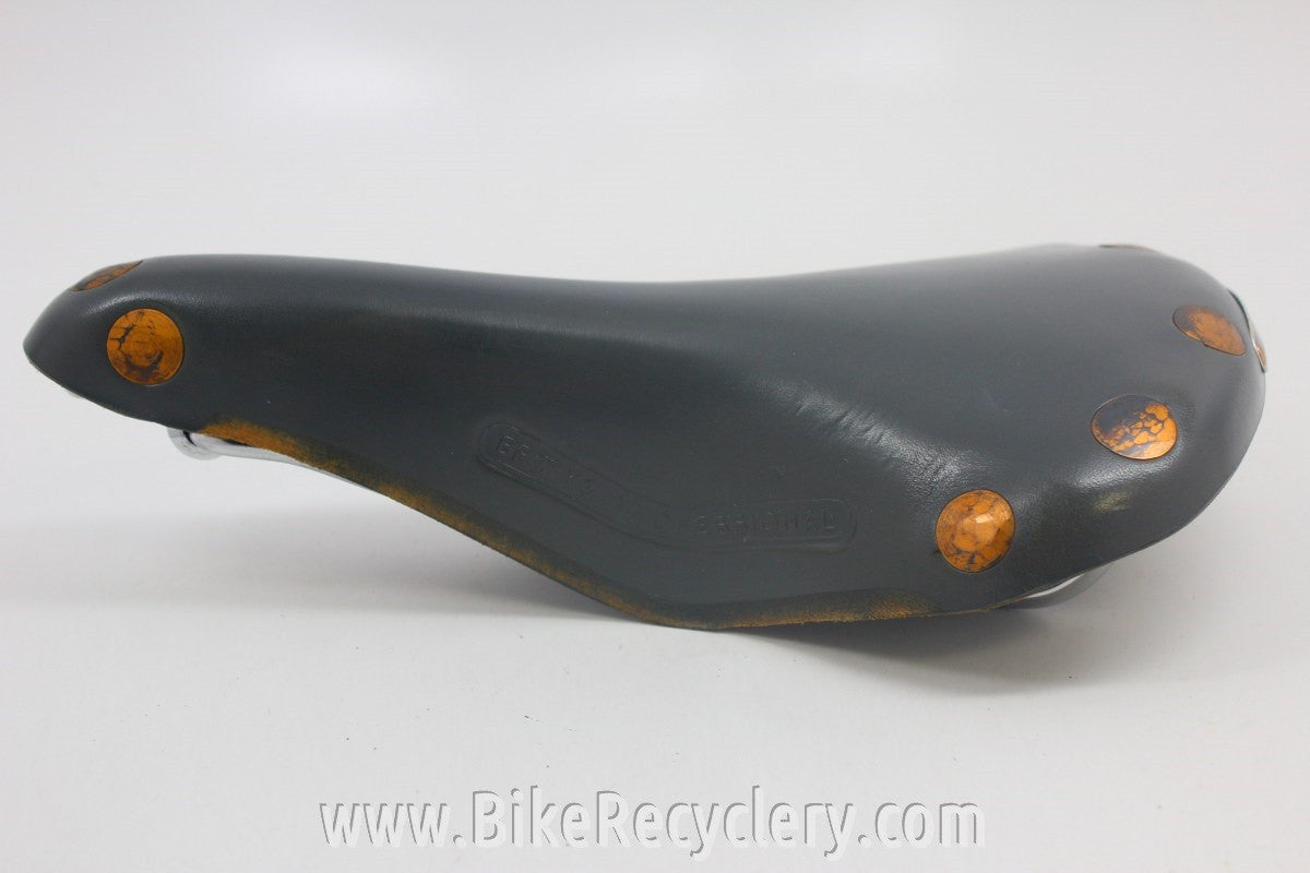 NIB/NOS Brooks Professional Special Saddle: Limited Edition Grey, 1980's