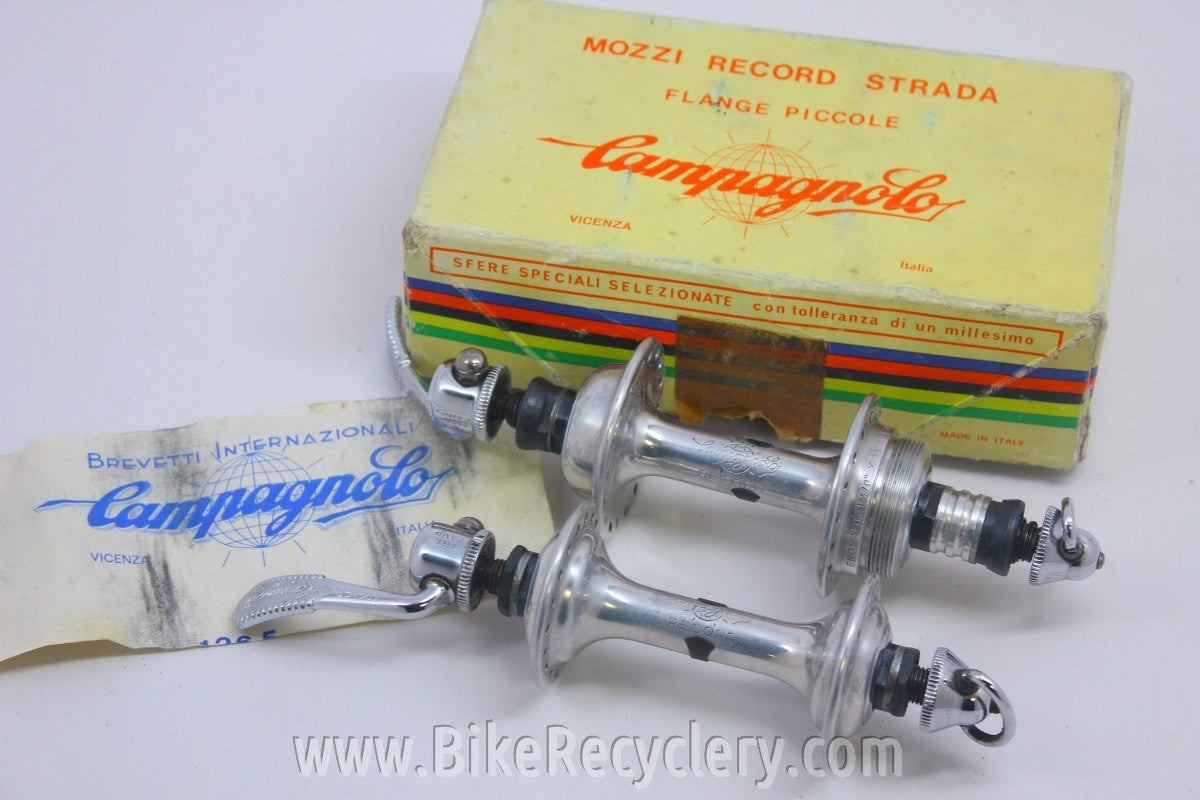 Campagnolo Nuovo / Super Record Hubset: 36H 126mm USED in Box Near Mint