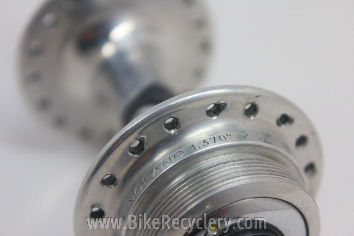 Campagnolo Nuovo / Super Record Hubset: 36H 126mm USED in Box Near Mint