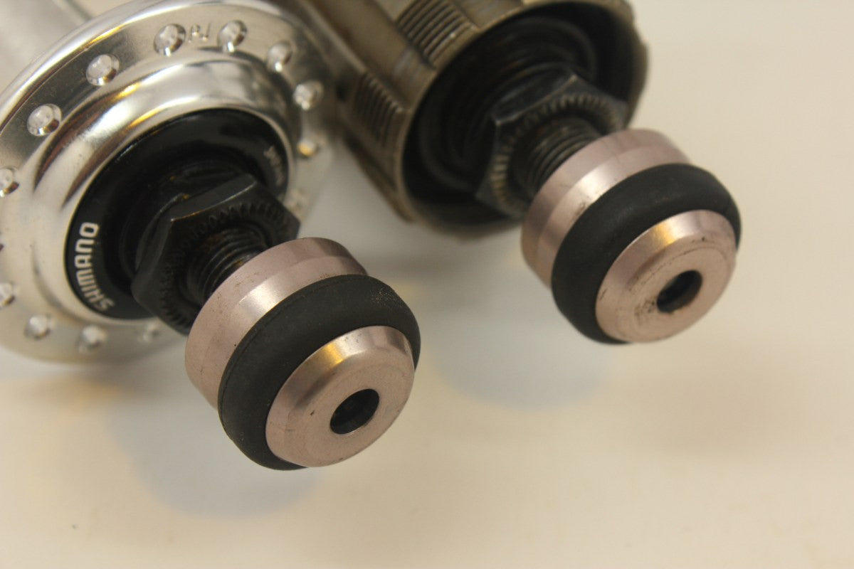 NOS/Used Shimano Deore DX Hubset & QR's: 32H, 135mm, 8sp Uniglide/Hyperglide