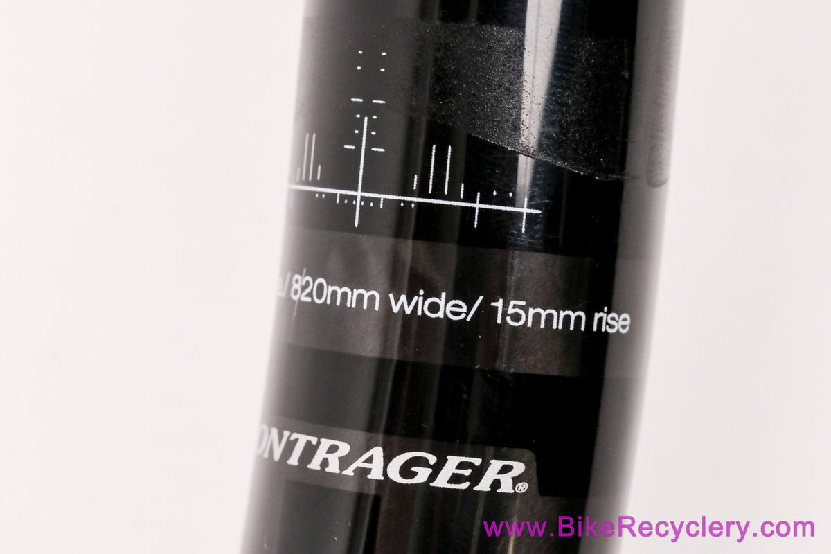 Bontrager Rhythm Pro Carbon Riser Bar: 820mm x 31.8mm - Black (New Take-Off)