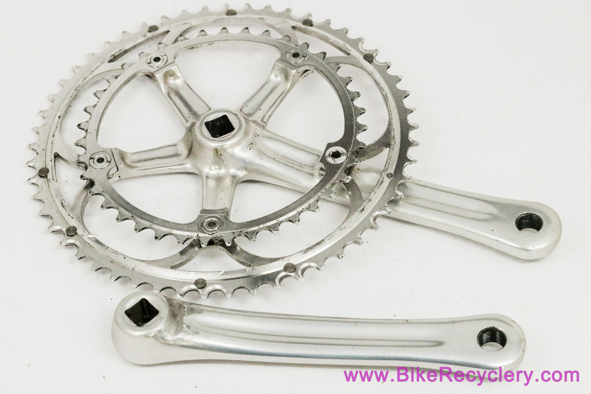 Campagnolo Record 10 Speed Crankset: Square Taper - 175mm x 53/39t - Silver/Alloy - FC02-RE (Near Mint)