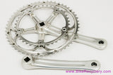 Campagnolo Record 10 Speed Crankset: Square Taper - 175mm x 53/39t - Silver/Alloy - FC02-RE (Near Mint)