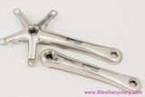 Campagnolo Record 10 Speed TRIPLE Crank Arms: Square Taper - 175mm x 53/39t - Silver/Alloy - FC02-RE (Near Mint)