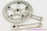 Campagnolo Athena D040 Crankset: 1st Gen 1980's - 172.5mm x 53/42t