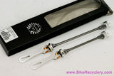 Velo Orange Gran Cru Quick Release Skewer Set: Silver (NEW)