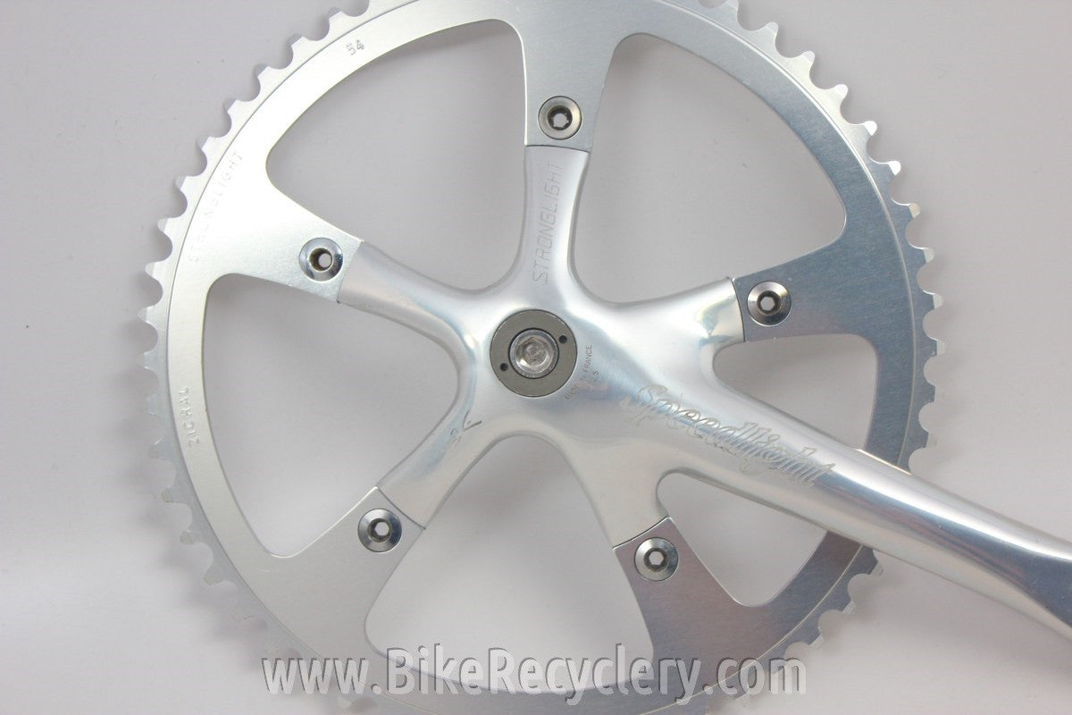 NOS Stronglight Speedlight Track Crankset: 172.5mm, 54t