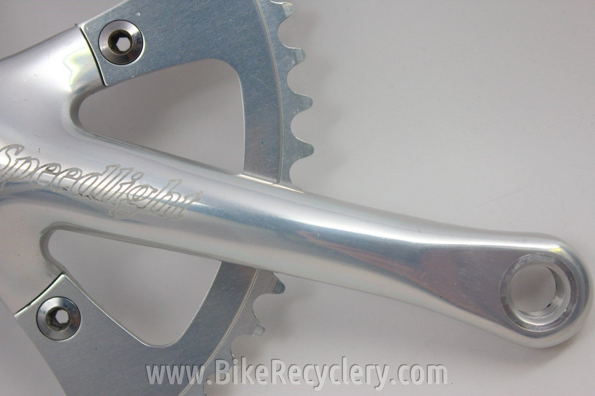 NOS Stronglight Speedlight Track Crankset: 172.5mm, 54t