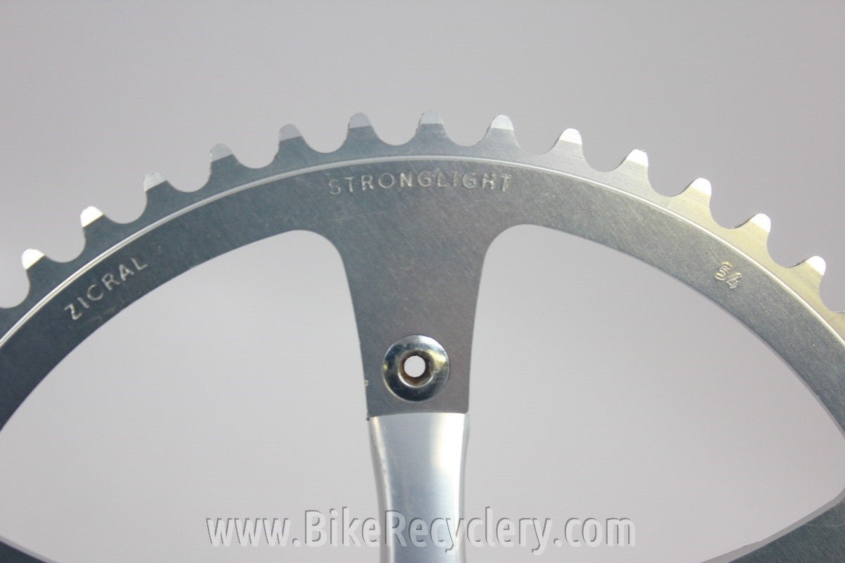 NOS Stronglight Speedlight Track Crankset: 172.5mm, 54t