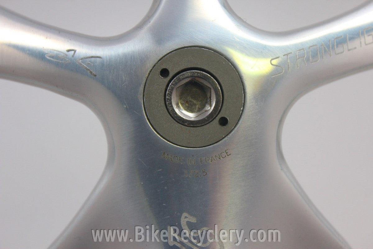 NOS Stronglight Speedlight Track Crankset: 172.5mm, 54t