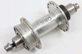White Industries Eric's Eccentric ENO Rear Hub: 135mm x 32H - Disc - SS Conversion - Silver