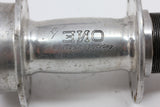 White Industries Eric's Eccentric ENO Rear Hub: 135mm x 32H - Disc - SS Conversion - Silver