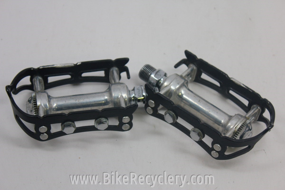 Campagnolo Record SL Superleggeri Pedals: Black EXC+