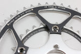 Cyclotourist Crank 50.4mm > 110mm Adapter & TA Zephyr 9/10sp Chainrings: 50t / 34t