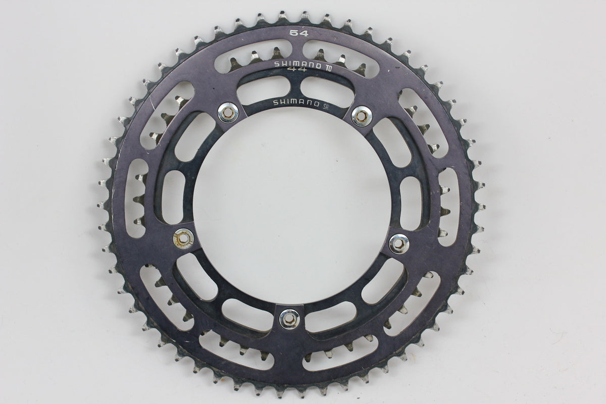 Shimano Dura Ace GA200 / FC-7110 Chainring Set: 54/44t - BLACK (MINT)