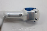Nitto CRYSTEMBLUE Quill Aheadset Stem: 80mm, Blue RARE!
