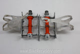 Hobbs of Barbican Lytaloy Pedals & GB Professional Toe Clips: 1940's English, RARE