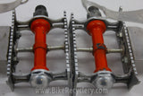 Hobbs of Barbican Lytaloy Pedals & GB Professional Toe Clips: 1940's English, RARE