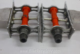 Hobbs of Barbican Lytaloy Pedals & GB Professional Toe Clips: 1940's English, RARE