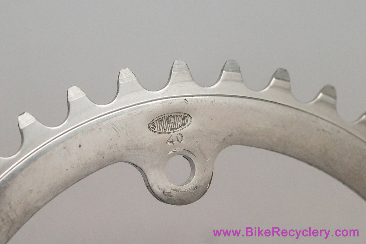 NOS Stronglight TS Touring Sport Chainring: 40t x 122mm - 3 Bolt (Take-Off)