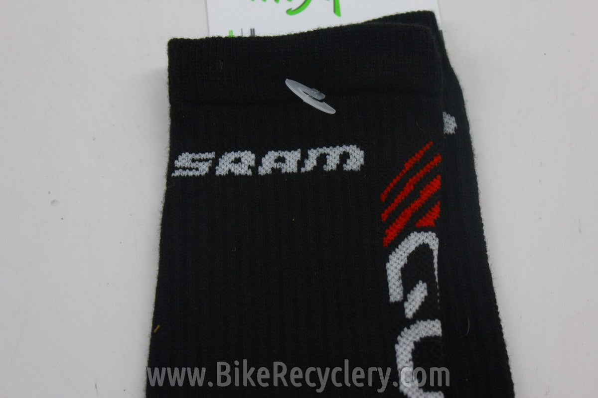 Sram Guide Mountain Bike Socks: The Sock Guy, Black/Red, Tall NEW
