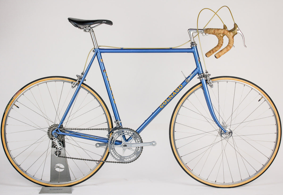 1976 Colnago Super Road Bike: Blue -