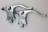 Zeus Drilled Brake Levers: 1960's / 70's, Unique Quick Releases