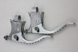 Zeus Drilled Brake Levers: 1960's / 70's, Unique Quick Releases