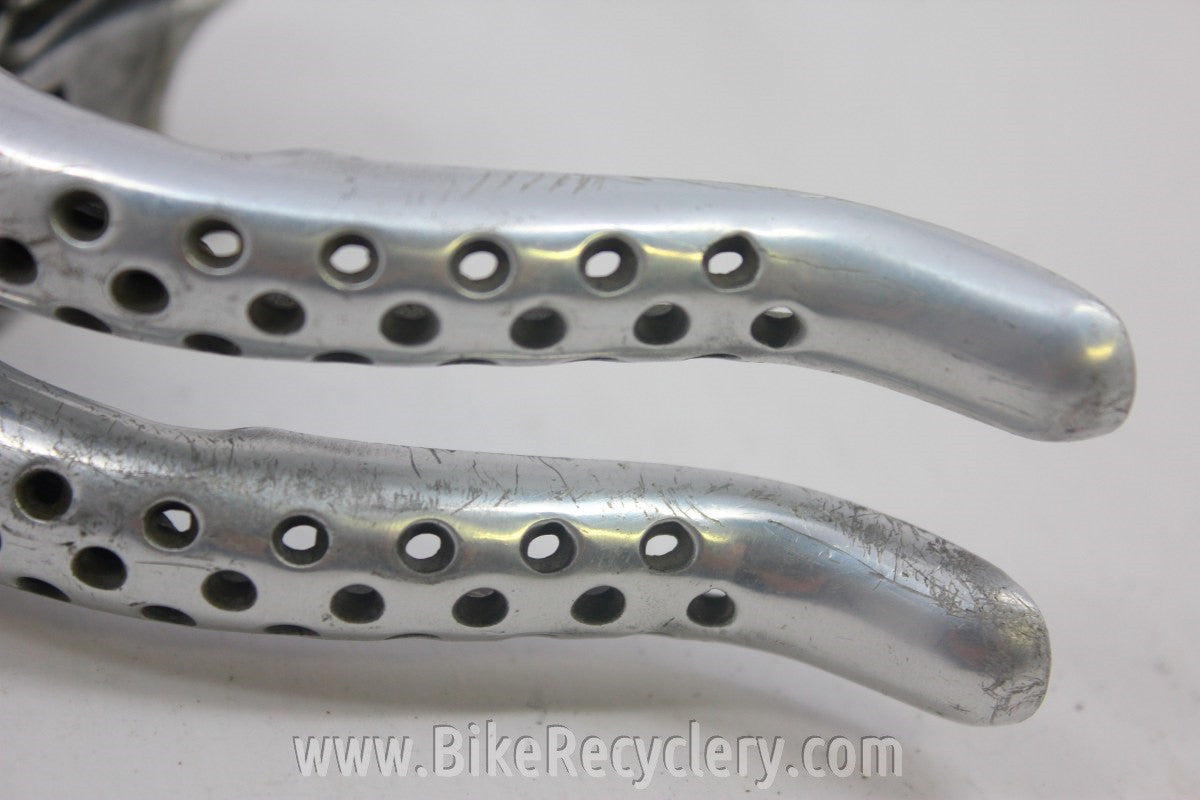 Zeus Drilled Brake Levers: 1960's / 70's, Unique Quick Releases