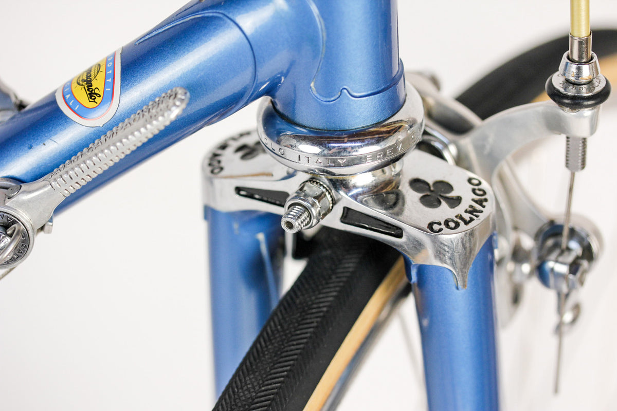 1976 Colnago Super Road Bike: Blue -