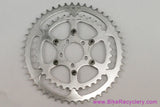 TA Pro 5 Vis Cyclotouriste #2235 Chainring Set: 48t / 36t - Ref 75 Domed Bolts (Near Mint+)